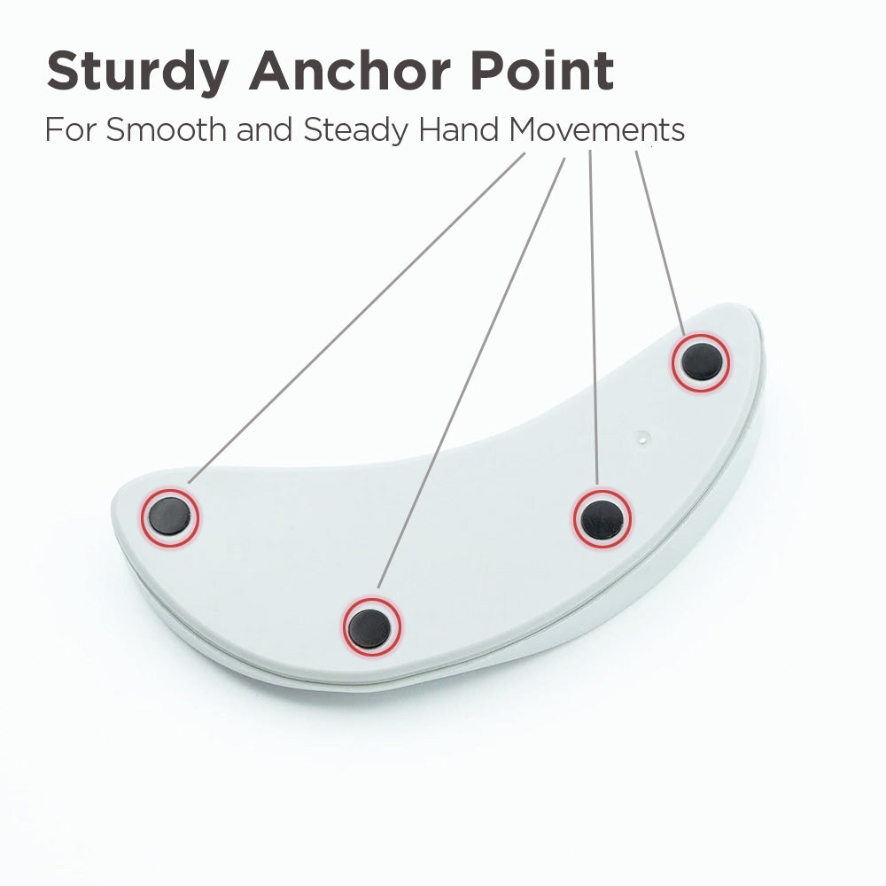 Sturdy Anchor Point - For Smooth and Steady Hand Movements