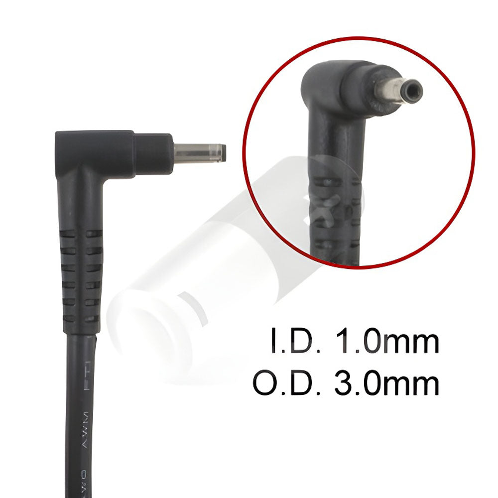 A13-040N2A Charger for Samsung NP900X3A NP900X3C NP535U3C NP900X3D NP915S3G Series Laptop AC Adapter Power Supply(1.0 x 3.0mm)[19V 2.1A 40W] - Compatible Adapter