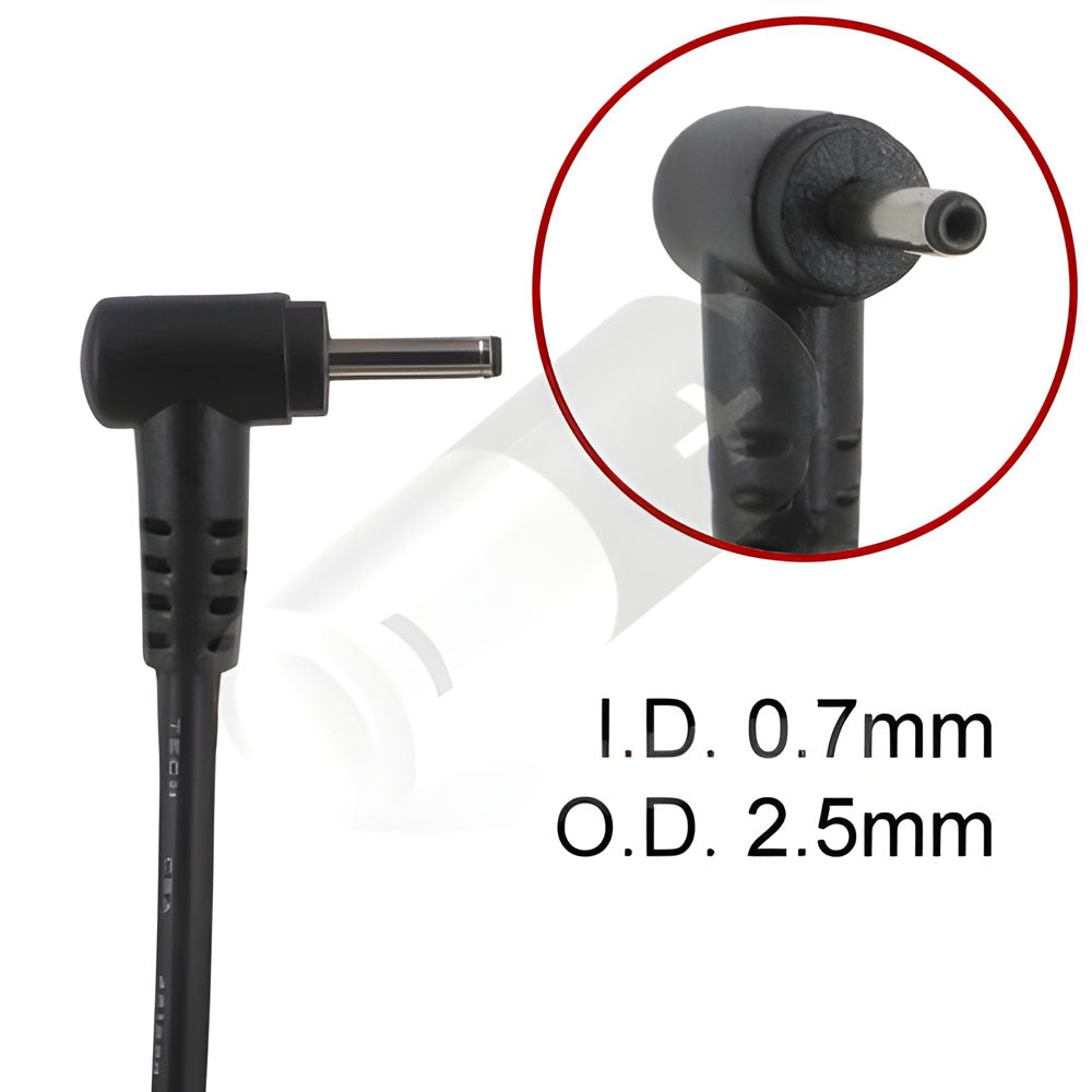 Asus Eee PC 1215P 1005HA 1005HAB 1015P 1005 1001PX 1005HA 1201 1201HAB 1001PXD 1018P 1001 Laptop AC Adapter Charger (19V 2.10A 40W ) Compatible Adapter