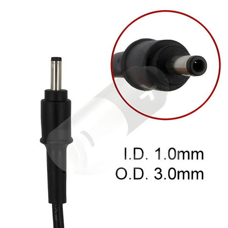 Asus UX21E UX31E ZenBook UX31E Transformer Book T200TA T300CHI Series Laptop AC Adapter Charger Power Cord (1.0 x 3.0mm) [19V 2.1A 40W] - Compatible Adapter