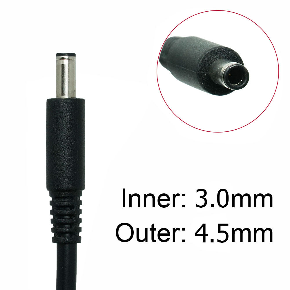 TX73F 492-BBIN 332-1829 Laptop AC Adapter Charger Power Supply (4.5 x 6.5mm) [19V 6.32A 120W] - Compatible Adapter