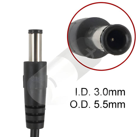 SADP-90FH B AD-9019SL API1AD02 Laptop Charger AC Adapter Power Cord (3.0 x 5.5mm) [19V 90W] - Compatible Adapter