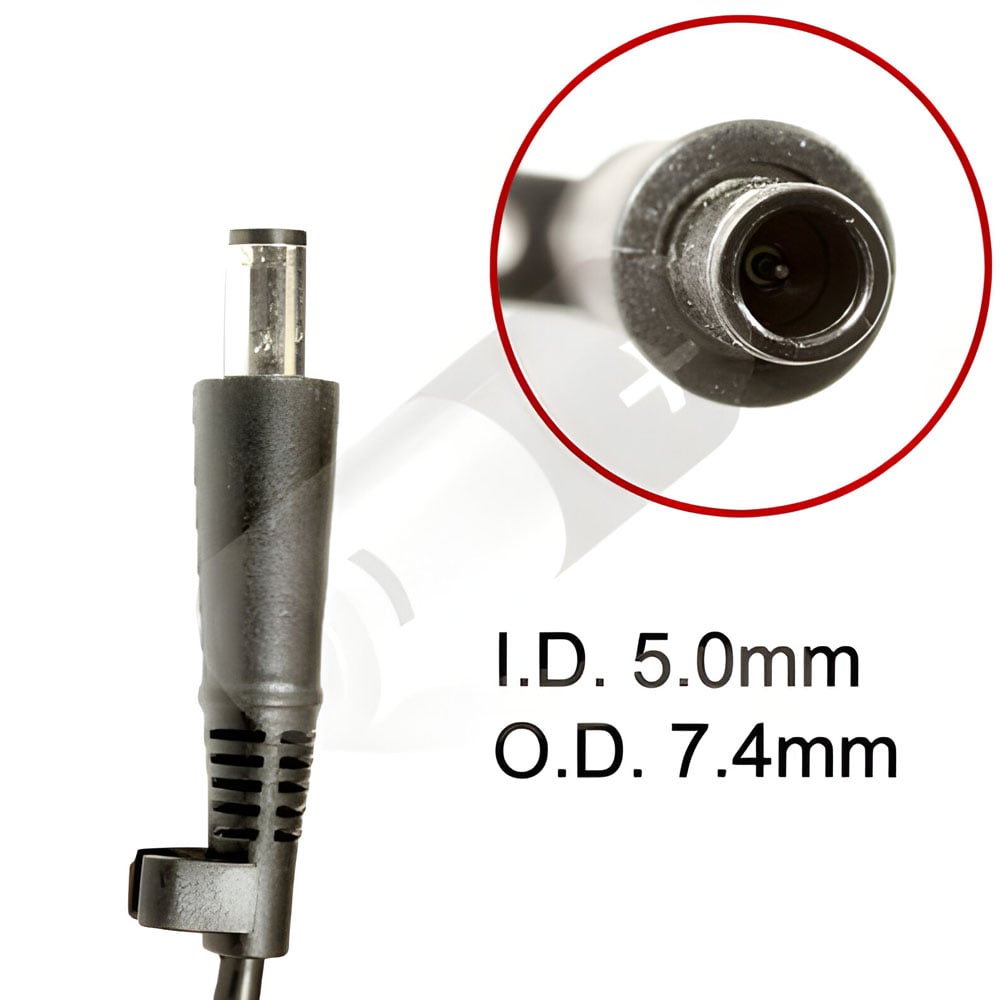 Dell Vostro 3546 3750 3700 1500 1510 Series Laptop Charger AC Adapter Power Cord (5.0 x 7.4mm) [19V 4.74A 90W] - Compatible Adapter