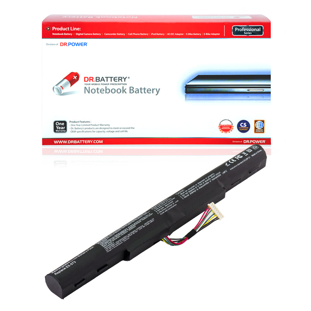 Acer Aspire E5-573 E5-573G E5-573T E5-573TG Aspire E5-422 422G E5-472 472G E5-473 473G E5-522 522G E5-532 532G 532T E5-574 574G 574T 574TG E5-722 722G E5-772 772G ES1-420 ES1-421 Series Laptop Battery AL15A32 KT.00403.025 [14.8V] Compatible Battery