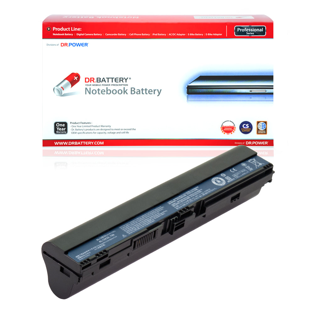 Acer Aspire One 725 Aspire One 756 Series Laptop Battery AL12B32 AL12X32 AL12B31 AL12B72 KT.00403.004 Compatible Battery