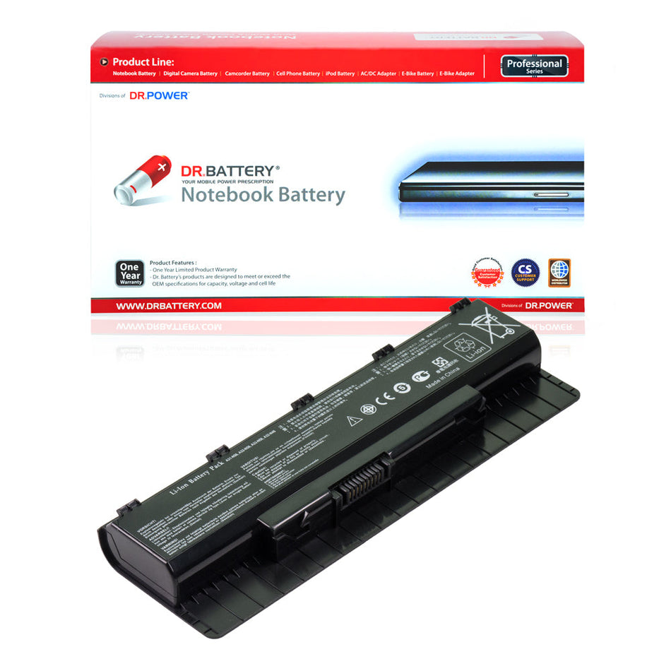 Replacement Laptop Battery For ASUS U56 U46 Series - A42-U46 8-Cell 5200mAh 14.8V Li-Ion