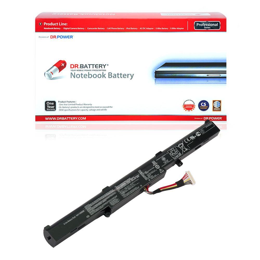 Asus X751 X751L X751LX X751MA R510D K750JN K751S Series Laptop Battery [14.4V] Compatible Battery