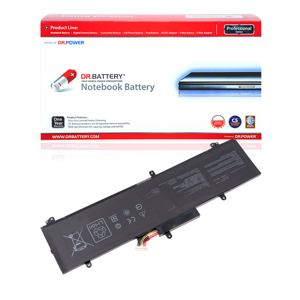 Asus ROG Zephyrus M15 GU532 GU532LV GU532GU GU532GV GU502 GU502DU GU502GU GU502GW GU502GV GU502LV GU502LW GU502LU Series Laptop Battery C41N1837 0B200-03380100 [15.4V] Compatible Battery