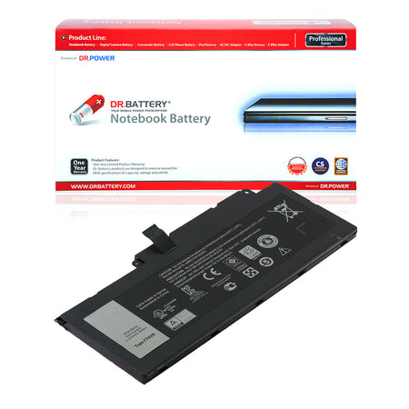 Dell Inspiron 17 7000 7737 7746 Series Laptop Battery [14.8V] Compatible Battery