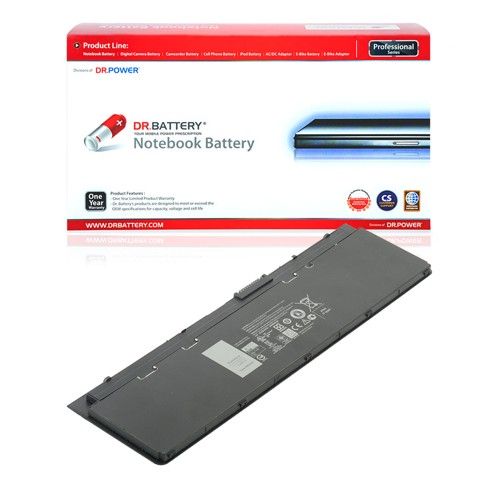 Dell Latitude 12 7000 E7240 E7250 Series Ultrabook Battery [7.4V/11.1V] Compatible Battery